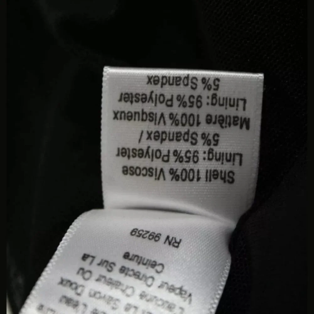 VERA WANG LAVENDER LABEL GOWN BLACK DRAPE DRESS 6 - Picture 5 of 6